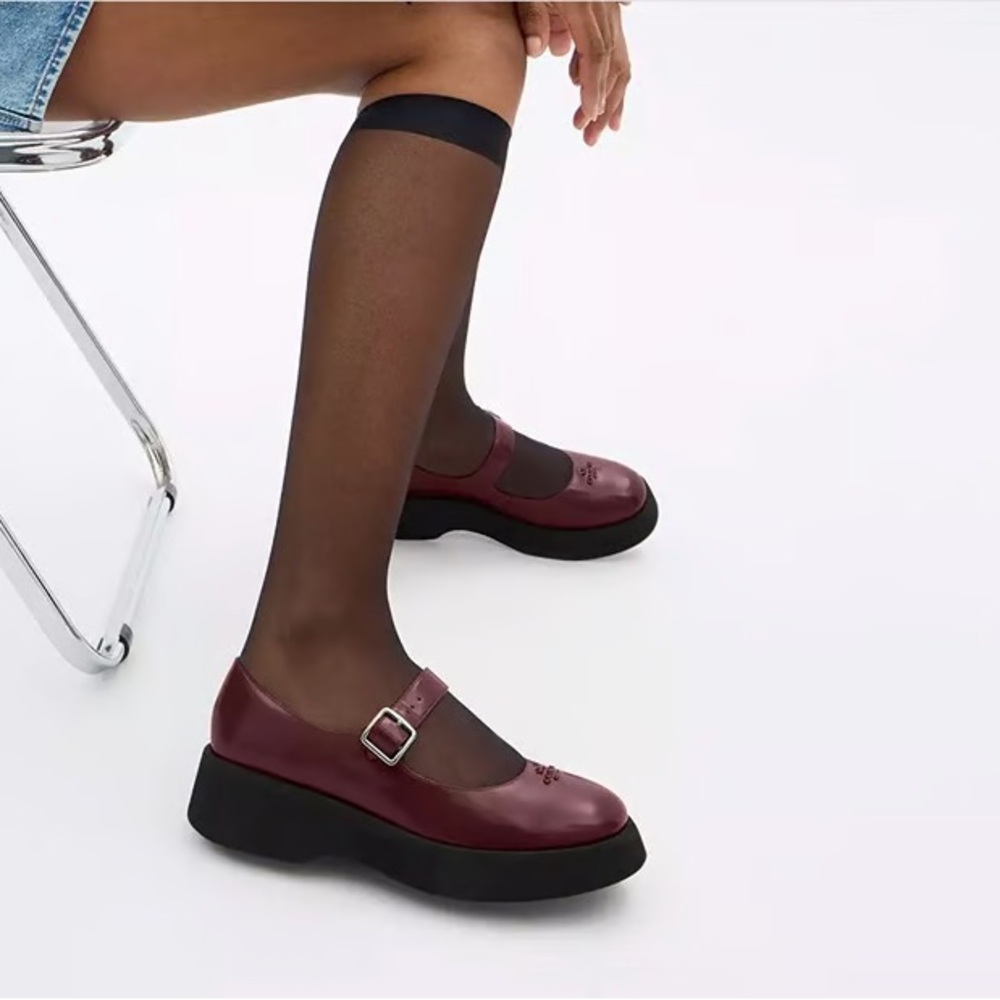 COACH Vickie Mary Jane -Merlot
